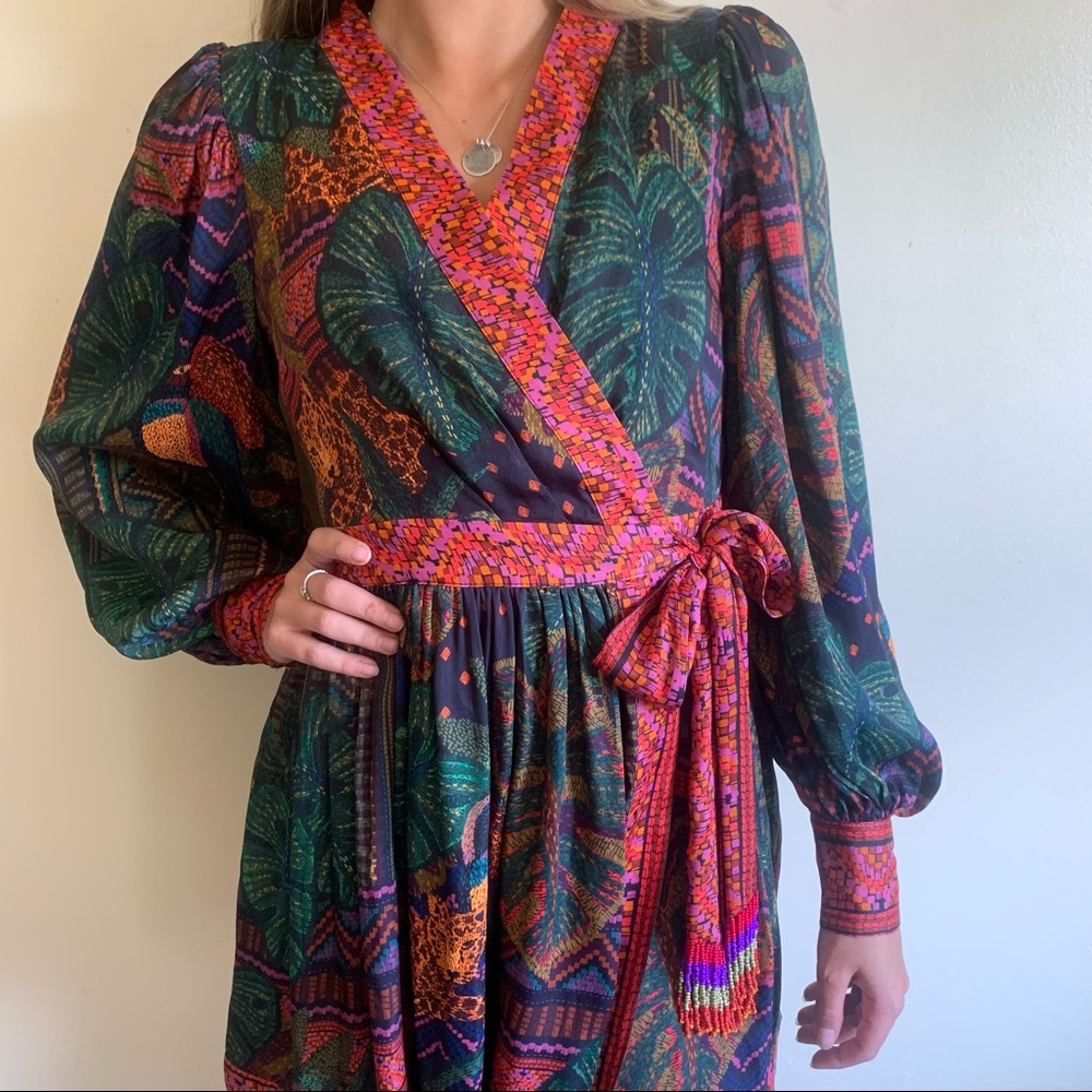 Farm Rio Forest Tapestry Dress